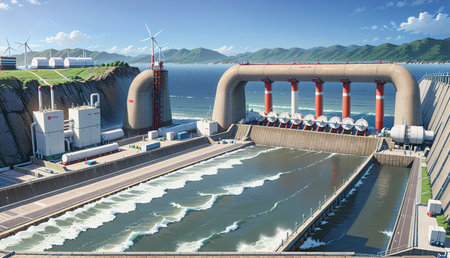 "Giant water gate"の素材
