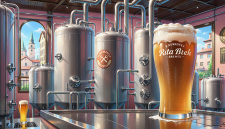 âBeer Factory Tank Beer Festival Eventâの素材