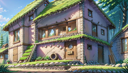 "Fantasy World Country Barn"の素材