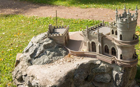 The building in miniature. Ukraine.の写真素材