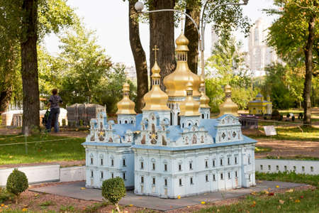 The building in miniature. Ukraine.の写真素材
