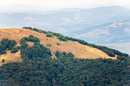 Mountain View. Early autumn. Ukraine.の写真素材