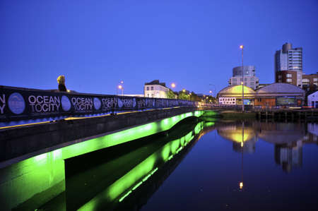 cork city at nightのeditorial素材