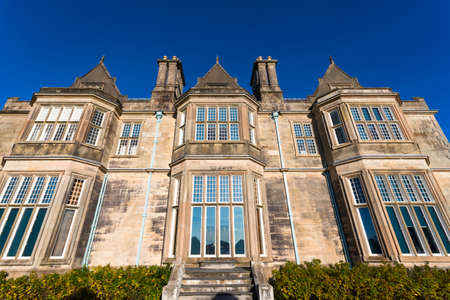 Killarney, Ireland - 17th October 2019: Close up detail on architecture of Muckross house in Killarney national parkのeditorial素材