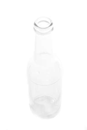 Isolated Bottle made of glassの写真素材