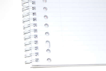 A part of a notebookの写真素材