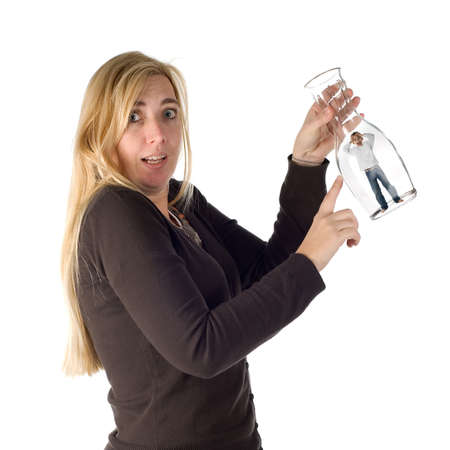 O my god, I shrunk my kid!の写真素材