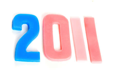 the new year 2011の写真素材