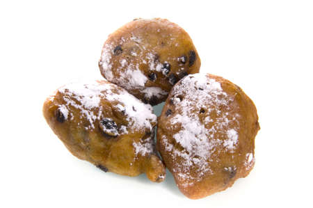 oliebollen, a dutch tradition for celebrating new yearの写真素材