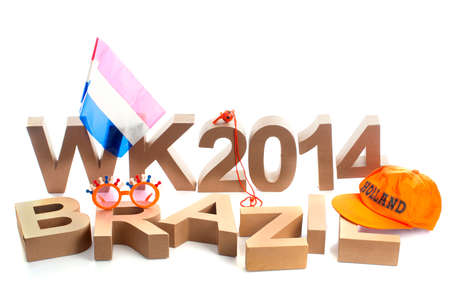 The world championship in Brazil, fanstuff for the Netherlands
