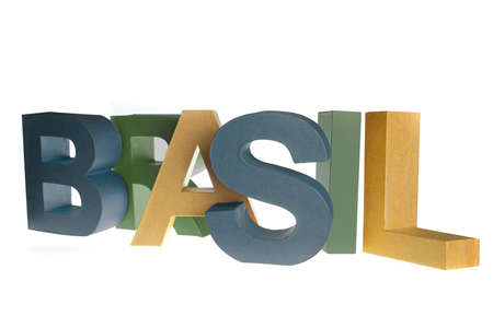 The word " Brasil " の写真素材