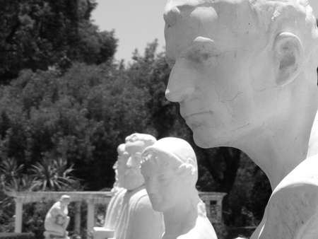 Estatuas de fuentes en Los Cocos Córdoba Argentinaの写真素材