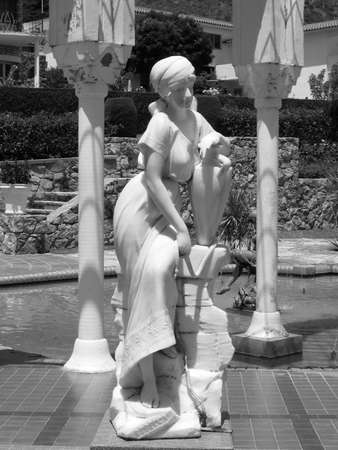 Estatuas de fuentes en Los Cocos Córdoba Argentinaの写真素材