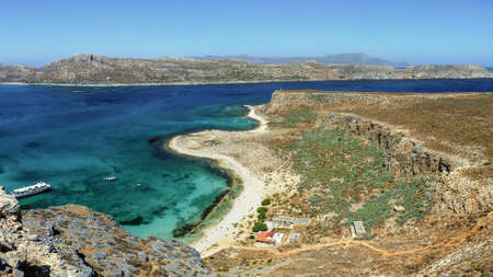 A beautiful view of the Mediteranean seaの写真素材