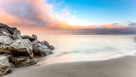 Calm beachの写真素材