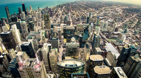 Large cityscapeの写真素材