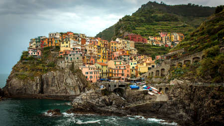 Village on the cliff