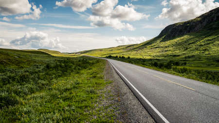 Road in the hillsの写真素材