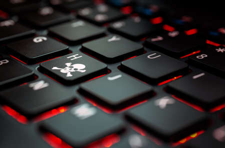 Keyboard, hacker iconの写真素材
