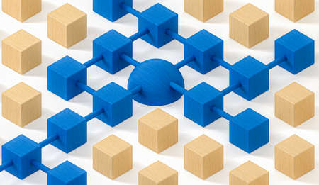 3d illustration, social media conceptの写真素材