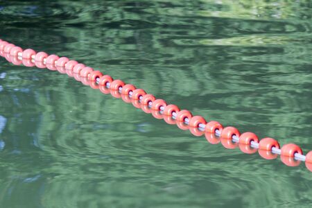 floating lane in a lake
