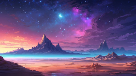 Mountains Illustrationの素材