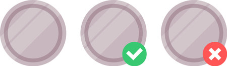 Money icon. Coin icon. Silver coin icon set.のイラスト素材