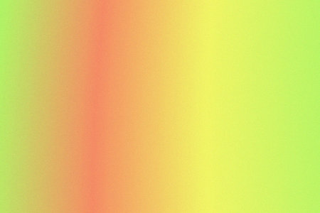 Yellow, orange and green gradient, grainy texture