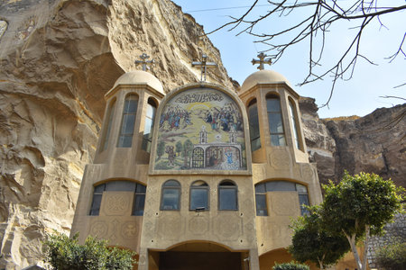 3- 17- 2022. St. Simon the Tanner Cathedral, also known as the Cave Church, is located in the...