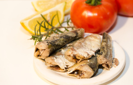 pickles of fish and vegetablesの写真素材