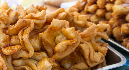 fried pastries stuffed with sweet potato or quince typical of the Argentine gastronomy