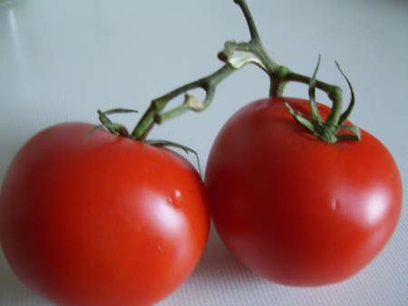 two tomatoes