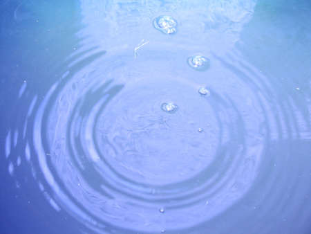 the waterdrops