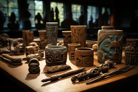 Captivating exposure of historical artifacts in Puerto Iguazの素材