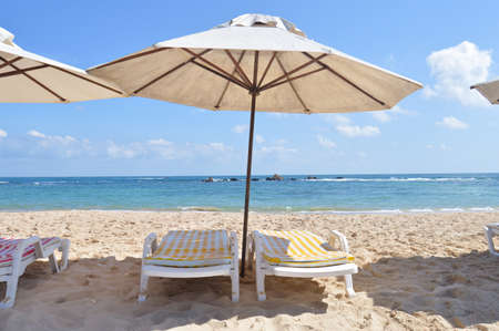 The perfect spot by the beach at Morro de SÃ£o Paulo, Brazilの写真素材
