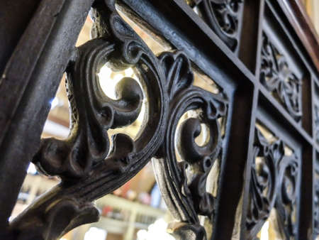 Bucharest, Romania, January 31, 2016: Decorative elements inside the Coral Temple in Bucharest.のeditorial素材
