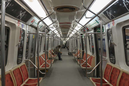 Inside Subway (B)のeditorial素材