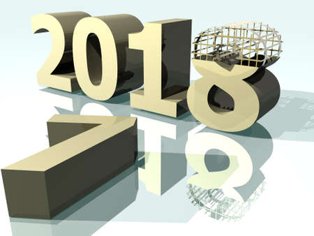 2018 Goldの写真素材