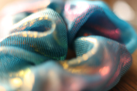 abstract background with colored lines and bokeh. Texture, patternの写真素材