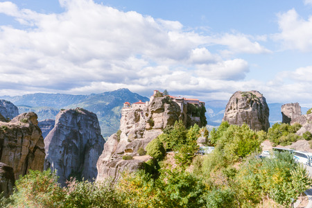 Meteora Monasteries View In Greece