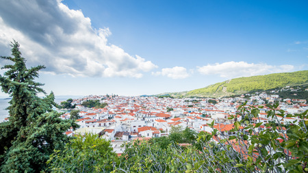 Skiatos Island Landscape View From The Viewpointの写真素材
