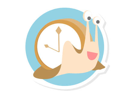 Long Time No See Illustrationのイラスト素材