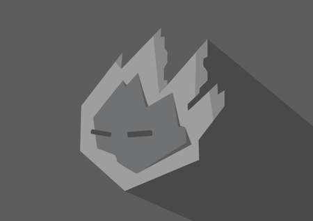 Earth Ball Vector Iconのイラスト素材