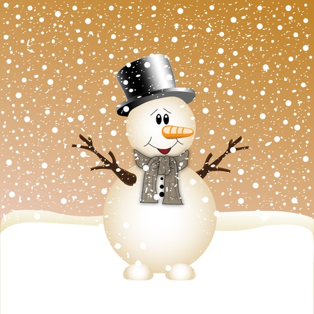 Snowmanのイラスト素材