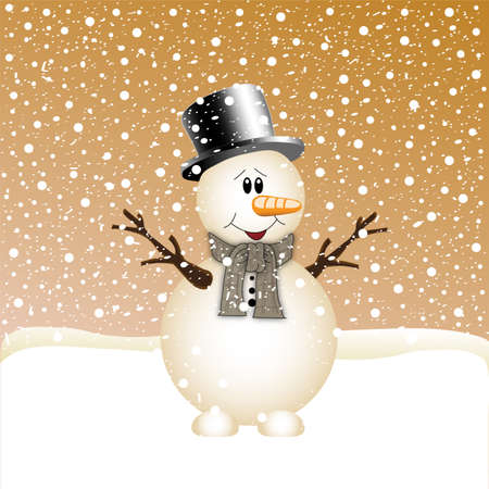 Snowmanの写真素材