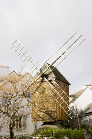Windmill  Paris, Franceの写真素材