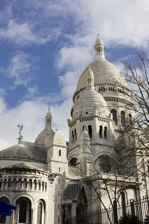 Sacre Coeur, Montmartreの写真素材