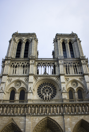 Notre dame fragmentの写真素材