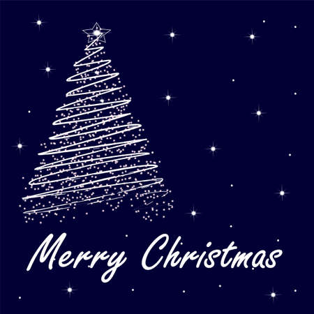 Christmas tree 2のイラスト素材