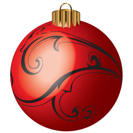 Christmas ballのイラスト素材